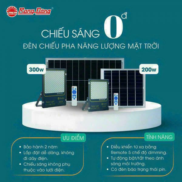 Pha năng lượng mặt trời Rạng Đông